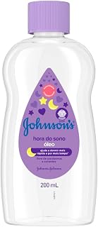 Óleo Hidratante para Bebês Johnson's Baby Hora do Sono, 200ml
