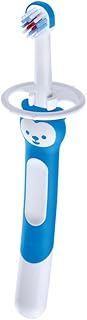 MAM Baby 1 Escova de Dentes Training Brush Com Cabo Extralongo, Ergonômico e Fácil de Segurar para Crianças de 5+ Meses 