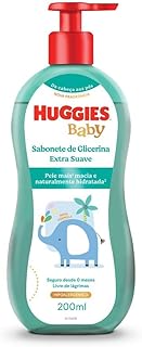 Sabonete Líquido Huggies Extra Suave - 200ml