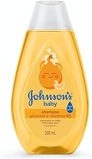 Shampoo Para Bebê Johnson's Baby Regular, 200ml, Amarelo