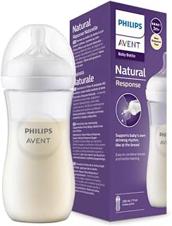 Philips Avent Mamadeira Pétala 3.0 11oz/330ml com bico de fluxo rápido (Fluxo 4), SCY906/01