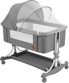 Berço Para Bebê Moisés Balanço Portátil Co-Bed Com Colchão até 50kg Pipdip | Portátil Co-Bed