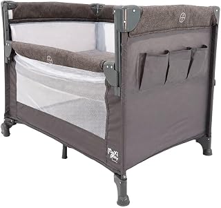 Berço Cercado Portátil Para Bebê Co-bed Acopla a Cama 2 Alturas Desmontável Buddy Maxi Baby