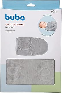 SACO DE DORMIR BABY SUPER SOFT CINZA