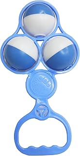 Pais & Filhos Brinquedo Para Bebe Chocalho Bolas Azuis Solapa - 01 Unidade Pais E Filhos Multicor