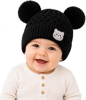 Gorro Touca Infantil Bebê Inverno Quentinha Macia Proteção Contra Frio