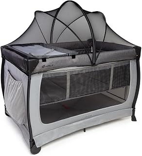 Berço Portátil Safety 1st, Falcon, 0 a 20kg, Grey Night