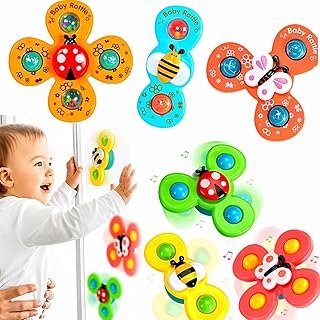 Brinquedo para Bebe Gira Com Estimulo Sensorial Spinner