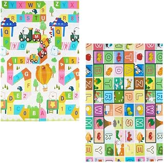 Tapete Infantil Tatame Emborrachado Dupla Face ABC Maxi Baby