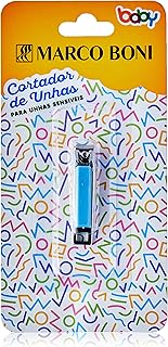 Marco Boni Cortador De Unhas Infantil Aço Carbono 1845 Azul 1 Unidade